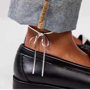 💜 Free People Silver Anklet (108)